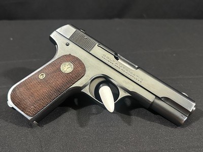 COLT MODEL 1908 VEST POCKET – .380 ACP – PRE-WAR – ORIGINAL FINISH – REPRODUCTION BOX – CIRCA 1930 – COLLECTOR GRADE - Image 9 of 13