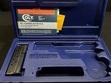 COLT DELTA GOLD CUP – 10MM – HIGH POLISH ROYAL BLUE – MATCHING NUMBERED BOX – FACTORY FIRED ONLY – CIRCA 1989–1990 – EXTREMELY RARE - Image 15 of 15
