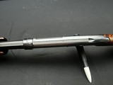 1959 WINCHESTER MODEL 42 DELUXE SKEET – 28" SOLID RIB BARREL – FACTORY FANCY FEATHER CROTCH WALNUT – MATCHING NUMBERS – EXCELLENT ORIGINAL CONDIT - Image 11 of 15
