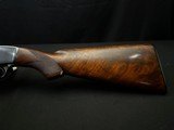 1959 WINCHESTER MODEL 42 DELUXE SKEET – 28" SOLID RIB BARREL – FACTORY FANCY FEATHER CROTCH WALNUT – MATCHING NUMBERS – EXCELLENT ORIGINAL CONDIT - Image 7 of 15