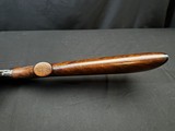 1959 WINCHESTER MODEL 42 DELUXE SKEET – 28" SOLID RIB BARREL – FACTORY FANCY FEATHER CROTCH WALNUT – MATCHING NUMBERS – EXCELLENT ORIGINAL CONDIT - Image 15 of 15