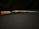 GREIFELT & SUHL NO. 1 – 20 GA – OVER/UNDER – FACTORY GAME SCENE ENGRAVING – PRE-WAR GERMAN SUHL GUILD GUN – EXHIBITION WALNUT – ROUND KNOB LONG TANG – - Image 2 of 23