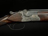GREIFELT & SUHL NO. 1 – 20 GA – OVER/UNDER – FACTORY GAME SCENE ENGRAVING – PRE-WAR GERMAN SUHL GUILD GUN – EXHIBITION WALNUT – ROUND KNOB LONG TANG – - Image 1 of 23