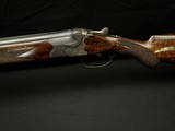 GREIFELT & SUHL NO. 1 – 20 GA – OVER/UNDER – FACTORY GAME SCENE ENGRAVING – PRE-WAR GERMAN SUHL GUILD GUN – EXHIBITION WALNUT – ROUND KNOB LONG TANG – - Image 10 of 23