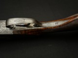 GREIFELT & SUHL NO. 1 – 20 GA – OVER/UNDER – FACTORY GAME SCENE ENGRAVING – PRE-WAR GERMAN SUHL GUILD GUN – EXHIBITION WALNUT – ROUND KNOB LONG TANG – - Image 11 of 23