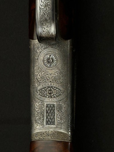 Pre-War Greifelt Boxlock Over/Under 16 Gauge – Highly Collectible Suhl Masterpiece | 26” Vent Rib Barrels | Exhibition Walnut | 6.88 Lbs - Image 20 of 25