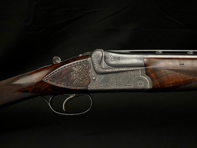 Pre-War Greifelt Boxlock Over/Under 16 Gauge – Highly Collectible Suhl Masterpiece | 26” Vent Rib Barrels | Exhibition Walnut | 6.88 Lbs - Image 1 of 25