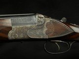Pre-War Greifelt No. 1 Game Scene Factory Engraved 12 Gauge – Elegant Suhl Double | 26” Solid Rib Barrels | Exhibition Walnut | 6.6 Lbs - Image 11 of 23