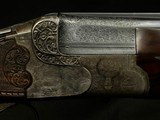 Pre-War Greifelt No. 1 Game Scene Factory Engraved 12 Gauge – Elegant Suhl Double | 26” Solid Rib Barrels | Exhibition Walnut | 6.6 Lbs - Image 6 of 23