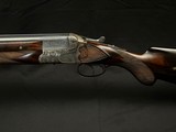 Pre-War Greifelt No. 1 Game Scene Factory Engraved 12 Gauge – Elegant Suhl Double | 26” Solid Rib Barrels | Exhibition Walnut | 6.6 Lbs - Image 10 of 23
