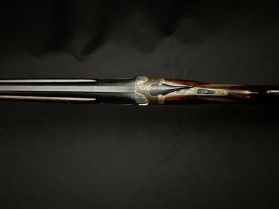 Pre-War Greifelt No. 1 Game Scene Factory Engraved 12 Gauge – Elegant Suhl Double | 26” Solid Rib Barrels | Exhibition Walnut | 6.6 Lbs - Image 14 of 23