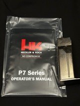 Heckler & Koch P7M10 Factory Nickel Finish .40 S&W – 1992 KC Date Code | Collector Grade | Box & Manual | Exceptionally Rare - 15 of 16