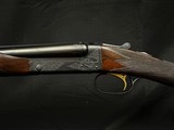 CSMC Winchester Model 21 Grade 5 28 Gauge Side-by-Side – As New Factory Condition | 28” Vent Rib | Exhibition Walnut | Game Scene Engraving - Image 9 of 19