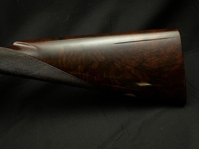 CSMC Winchester Model 21 Grade 5 28 Gauge Side-by-Side – As New Factory Condition | 28” Vent Rib | Exhibition Walnut | Game Scene Engraving - Image 8 of 19