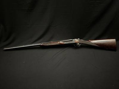 CSMC Winchester Model 21 Grade 5 28 Gauge Side-by-Side – As New Factory Condition | 28” Vent Rib | Exhibition Walnut | Game Scene Engraving - Image 3 of 19