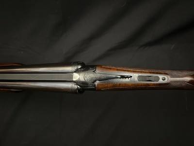 CSMC Winchester Model 21 Grade 5 28 Gauge Side-by-Side – As New Factory Condition | 28” Vent Rib | Exhibition Walnut | Game Scene Engraving - Image 12 of 19