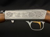 1979 Browning SA-22 Grade II Semi-Automatic Rifle – New Condition in Luggage Case | Deep Relief Engraving | Exceptional Collector Example - Image 10 of 19