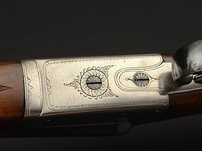 HENRY MONK SIDE BY SIDE SHOTGUN – .410 GAUGE – EXCEPTIONAL CONDITION – CIRCA 1920s - Image 14 of 20