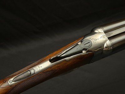 HENRY MONK SIDE BY SIDE SHOTGUN – .410 GAUGE – EXCEPTIONAL CONDITION – CIRCA 1920s - Image 8 of 20