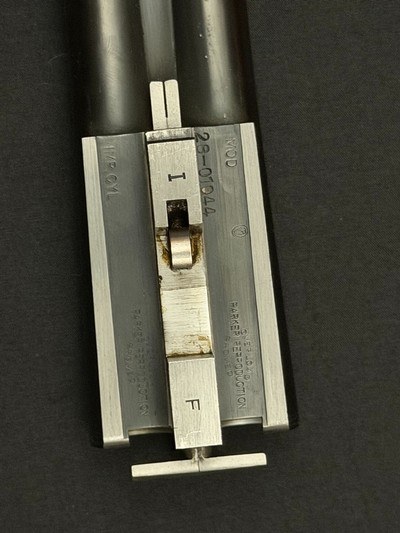 WINCHESTER PARKER REPRODUCTION DHE SIDE BY SIDE SHOTGUN – 28 GAUGE – LIKE NEW IN CASE - Image 21 of 23