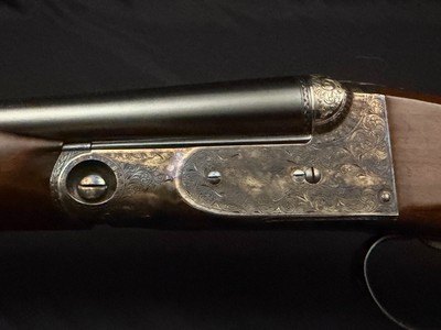 WINCHESTER PARKER REPRODUCTION DHE SIDE BY SIDE SHOTGUN – 28 GAUGE – LIKE NEW IN CASE - Image 10 of 23
