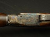 WINCHESTER PARKER REPRODUCTION DHE SIDE BY SIDE SHOTGUN – 28 GAUGE – LIKE NEW IN CASE - Image 14 of 23