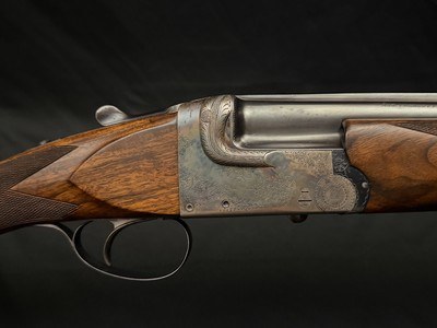 AUGUSTA FRANCOTTE OVER AND UNDER BOXLOCK – 20 GAUGE – PRE-WAR MODEL - Cased