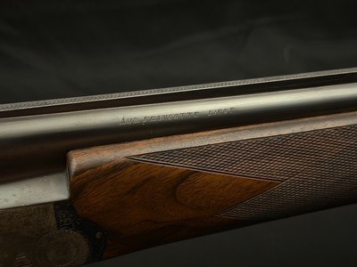 AUGUSTA FRANCOTTE OVER AND UNDER BOXLOCK – 20 GAUGE – PRE-WAR MODEL - Cased - Image 9 of 25