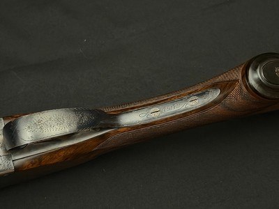 AUGUSTA FRANCOTTE OVER AND UNDER BOXLOCK – 20 GAUGE – PRE-WAR MODEL - Cased - Image 22 of 25