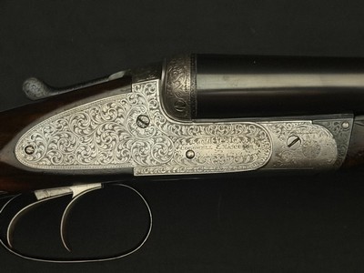 COGSWELL & HARRISON EXTRA QUALITY VICTOR – 12 GAUGE SIDEPLATE BOXLOCK SHOTGUN – DELUXE WOOD – EXCELLENT CONDITION - Image 8 of 19