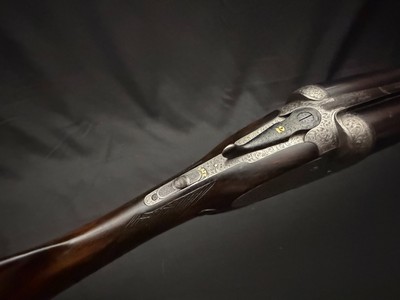 COGSWELL & HARRISON EXTRA QUALITY VICTOR – 12 GAUGE SIDEPLATE BOXLOCK SHOTGUN – DELUXE WOOD – EXCELLENT CONDITION - Image 6 of 19