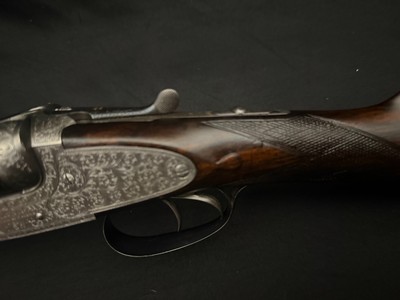 COGSWELL & HARRISON EXTRA QUALITY VICTOR – 12 GAUGE SIDEPLATE BOXLOCK SHOTGUN – DELUXE WOOD – EXCELLENT CONDITION - Image 12 of 19