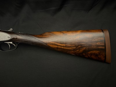 COGSWELL & HARRISON EXTRA QUALITY VICTOR – 12 GAUGE SIDEPLATE BOXLOCK SHOTGUN – DELUXE WOOD – EXCELLENT CONDITION - Image 10 of 19