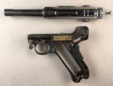 DWM Model 1906 Vickers Ltd. Dutch Contract Luger, Holster, and Cleaning Rod/Oiler - 9 of 15