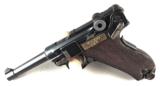 DWM Model 1906 Vickers Ltd. Dutch Contract Luger, Holster, and Cleaning Rod/Oiler - 3 of 15