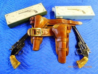 Pair of Uberti Schofield .45 Revolvers