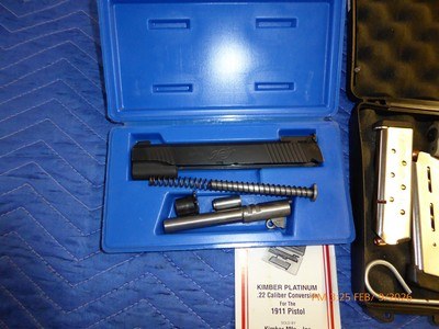 KIMBER Super Match II .45 AUTO with a .22 conversion kit - Image 3 of 9
