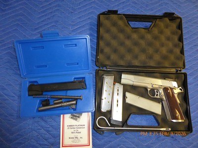KIMBER Super Match II .45 AUTO with a .22 conversion kit - Image 1 of 9