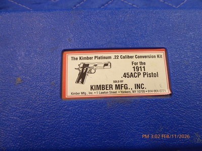KIMBER Super Match II .45 AUTO with a .22 conversion kit - Image 8 of 9