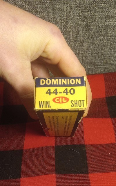 Vintage Dominion 44 40 shotshell ammo