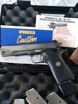 SPRINGFIELD ARMY CUSTOM SHOP 1911-A1 GOVERNMENT 45acp - 2 of 12