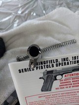 SPRINGFIELD ARMY CUSTOM SHOP 1911-A1 GOVERNMENT 45acp - 10 of 12