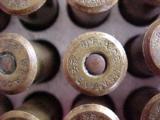  very rare
33 ORIGINAL .44 EVANS CARTRIDGES with WINCHESTER HEAD STAMP - 2 of 12