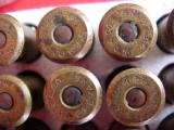  very rare
33 ORIGINAL .44 EVANS CARTRIDGES with WINCHESTER HEAD STAMP - 10 of 12