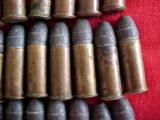  very rare
33 ORIGINAL .44 EVANS CARTRIDGES with WINCHESTER HEAD STAMP - 7 of 12
