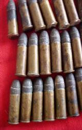  very rare
33 ORIGINAL .44 EVANS CARTRIDGES with WINCHESTER HEAD STAMP - 9 of 12