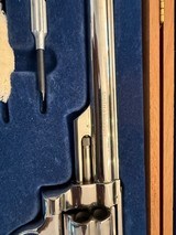 SMITH & WESSON 29-2 8 3/8 BARREL NICKEL WITH PRESENTATION CASE AND PAPERS - 7 of 9