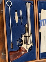 SMITH & WESSON 29-2 8 3/8 BARREL NICKEL WITH PRESENTATION CASE AND PAPERS - 9 of 9
