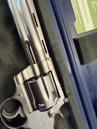 1995 COLT ANACONDA 45LC STAINLESS WITH ORIGINAL BOX AND MANUAL (MATCHING S/N) - Image 4 of 10