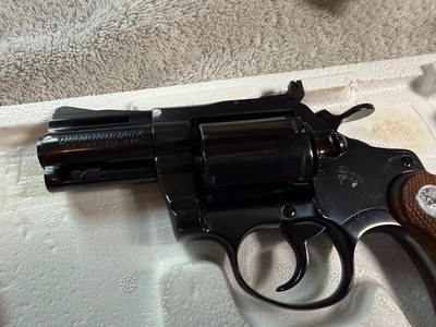 C1978 COLD DIAMONDBACK REVOLVER 2.5" BARREL 38 SPL W/BOX + PAPERS - Image 5 of 12